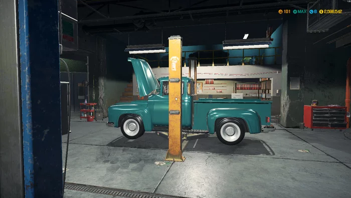 Ford F100 Custom in Car Mechanic Simulator - My, Longpost, Car Mechanic Simulator, Tuning, Customization, Ford