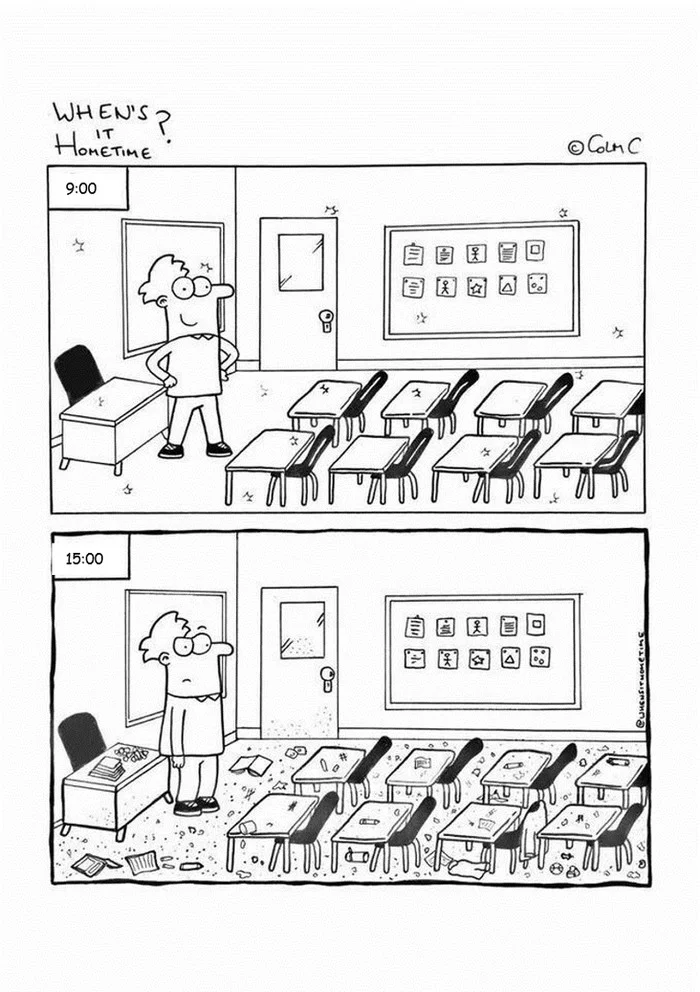 When is it time to go home? | When's it Hometime? - My, Translation, Comics, First post, Longpost, Colm Cuffe