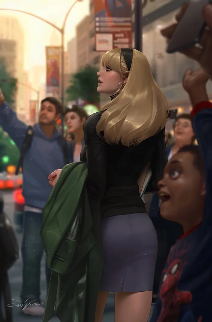 Gwen Stacy - Gwen Stacy, Marvel, Art