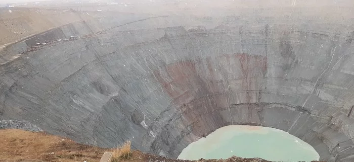 Kimberlite pipe Quarry Mirny, Yakutia - Interesting Yakutia, Longpost, Peaceful, Yakutia, Quarry MIR, Career