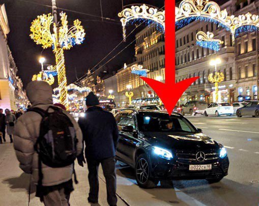 Michal Sergeich continues to park wherever he wants - Mikhail Boyarsky, Saint Petersburg, Parking, Disregard, Negative