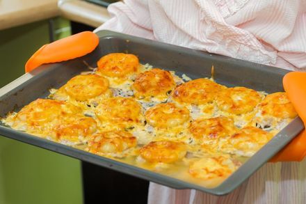 Cutlets in the oven with cheese, onions and tomatoes - My, Cutlets, Preparation, Instructions, The photo, Longpost, Recipe, Cooking