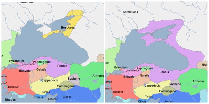 Понтийское царство карта