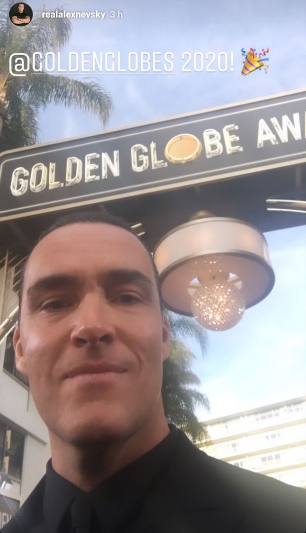 Ready to receive your Golden Globe - Alexander Nevsky (actor), Rewarding, Golden globe, Prize, The photo, Longpost