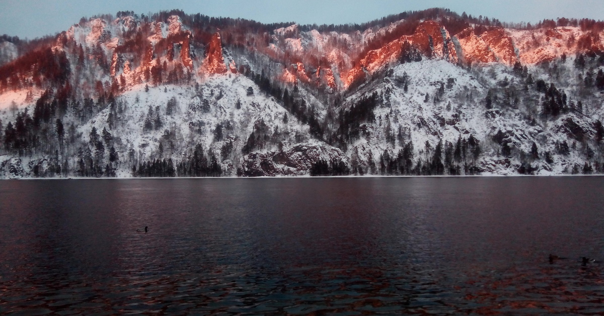 Красноярск енисей вода