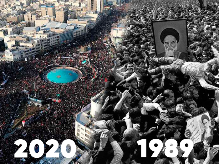 В ДАВКЕ НА ПОХОРОНАХ СУЛЕЙМАНИ ЧИСЛО ПОГИБШИХ ВЫРОСЛО ДО 40 ЧЕЛОВЕК