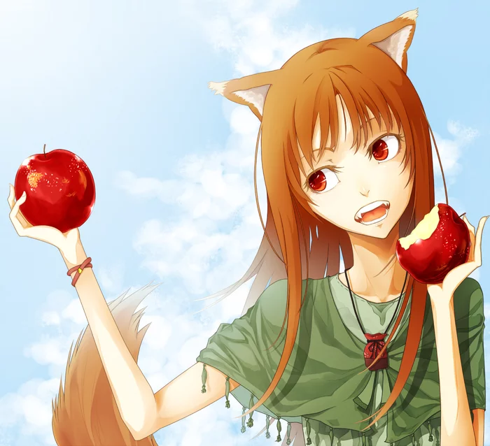 Holochka - Anime art, Anime, Holo, Spice and wolf