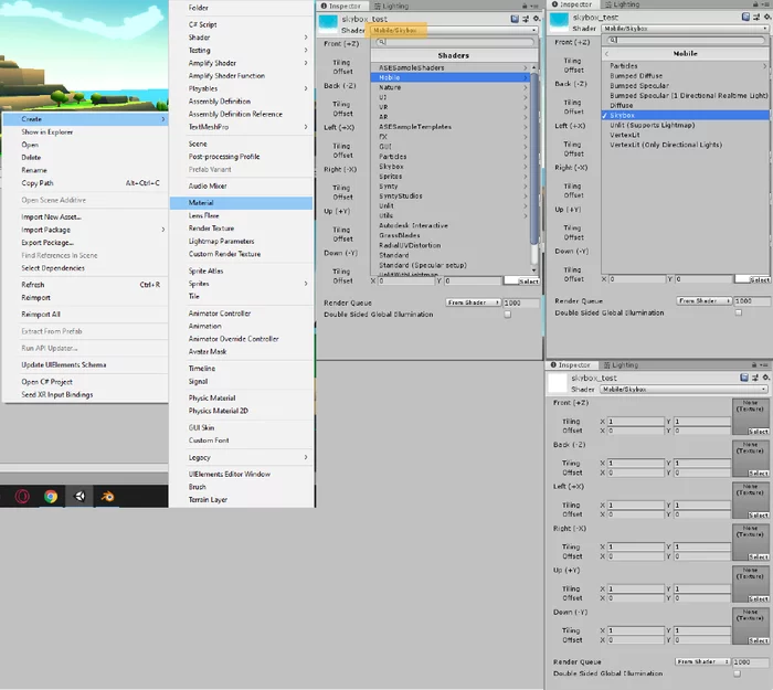Skybox для Unity в Blender 2.8 EEVEE - Моё, Gamedev, Unity, Blender, Туториал, Длиннопост