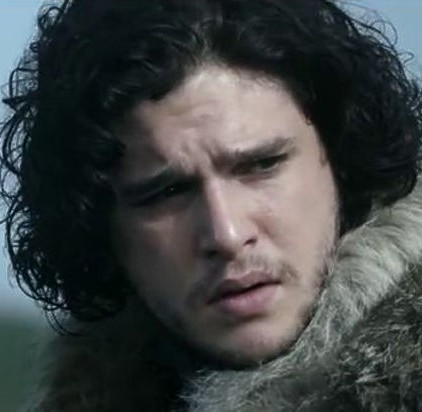 John is John - Game of Thrones, Jon Snow, Comments on Peekaboo, Screenshot, Face, PLIO, Kit Harington, Longpost