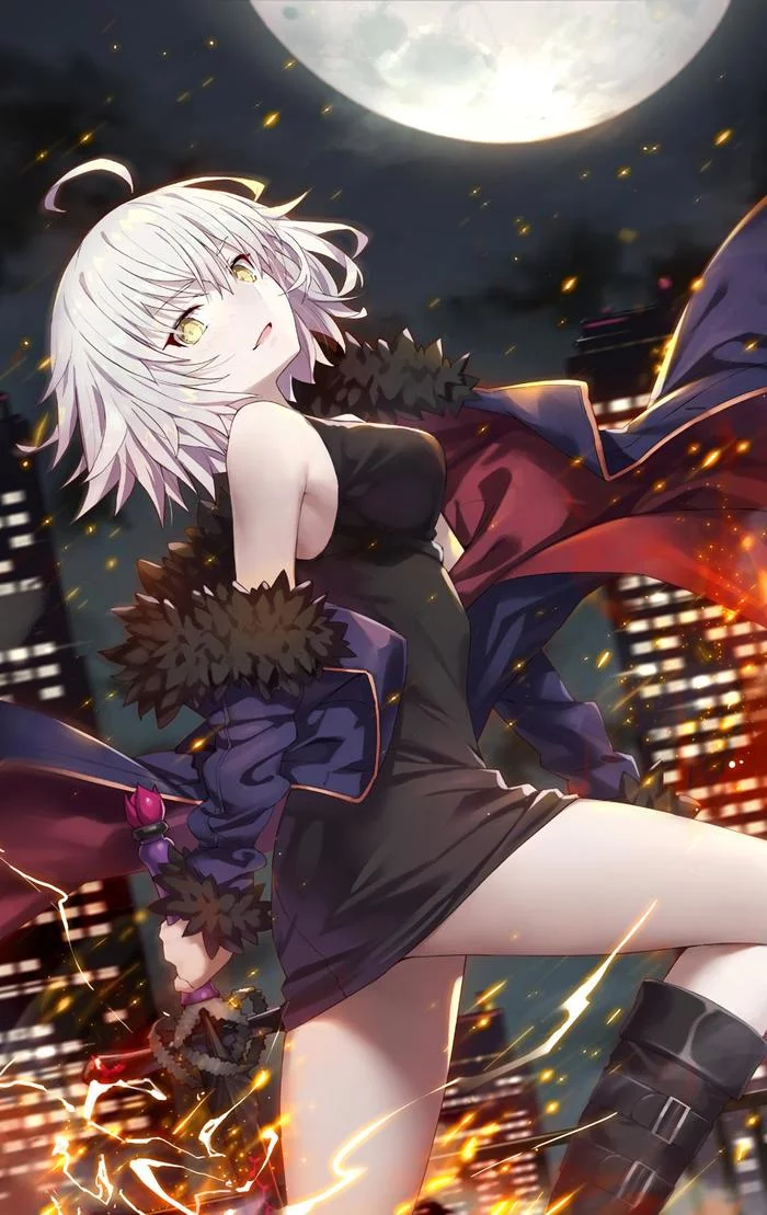 Jeanne d'Arc (Alter) - Anime, Art, Anime art, Fate, Fate grand order, Jeanne alter, Jeanne darc, Gabiran