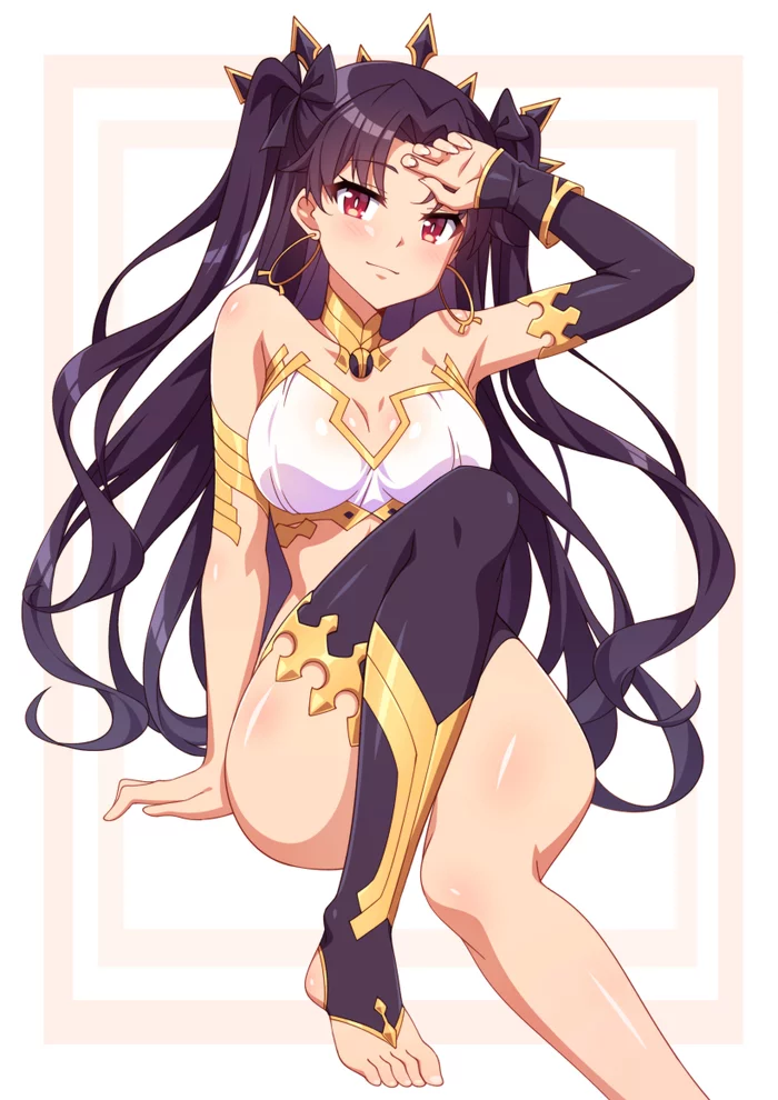 Ishtar - NSFW, Deviantart, Art, Drawing, Anime art, Anime, Fate grand order, Ishtar, Fate