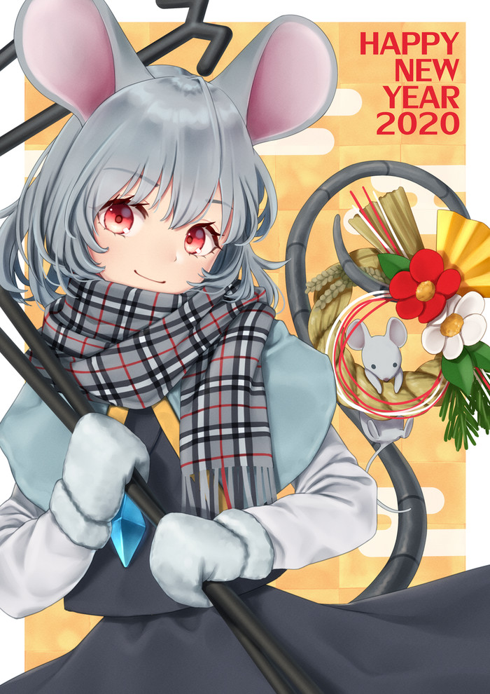 Nazrin Touhou, Nazrin, Anime Art, ,  , Torinari