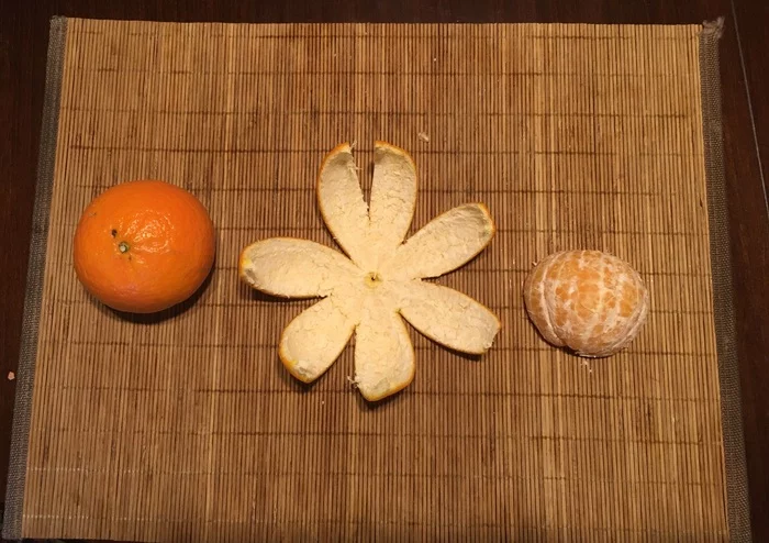 How do you clean tangerines? - NSFW, My, Tangerines, Cleaning