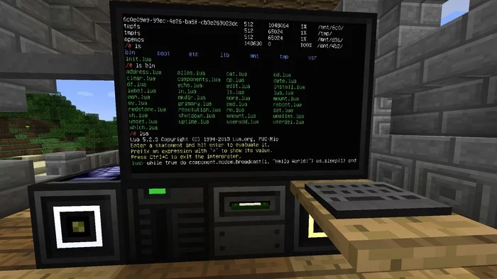 Мод OpenComputers для игры Minecraft - Minecraft, Модификации, Моды, Техника, Компьютер, Длиннопост