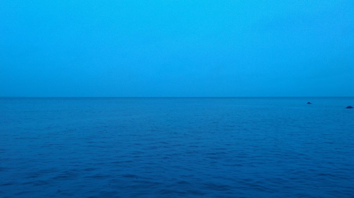 The Gulf of Finland. shades of gray - My, Nature, Gloomy, Blue, The photo, The Gulf of Finland