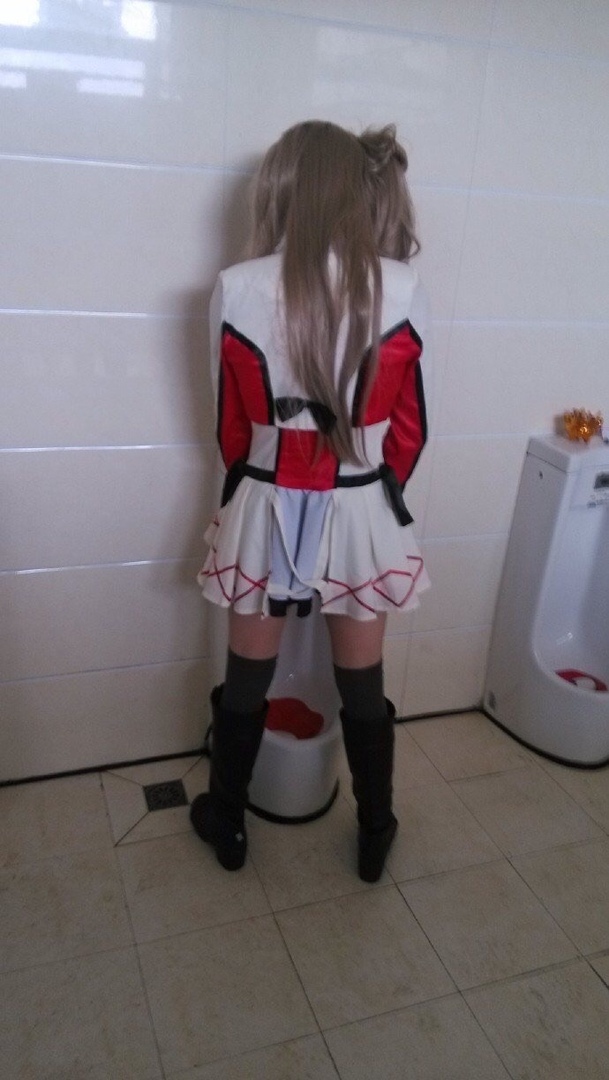 A typical gathering of cosplayers - Cosplay, Humor, Japan, Anime, Longpost, Toilet, Its a trap!