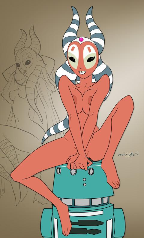 Shaak Ti - NSFW, Star Wars, Shaak Ti, Art, Erotic, Hand-drawn erotica