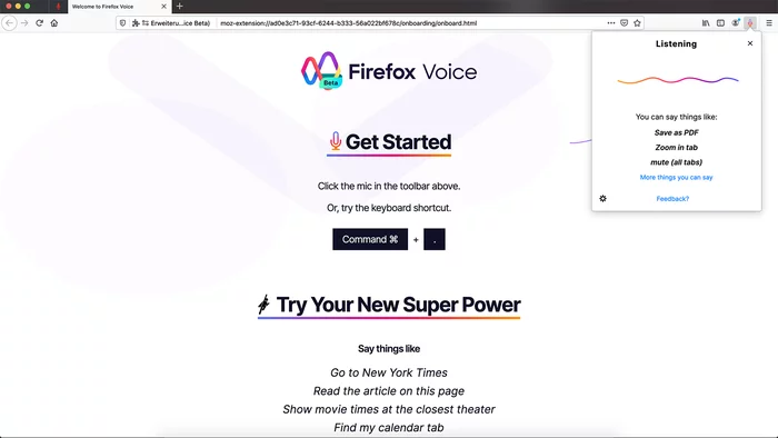 Mozilla is testing Firefox Voice - Mozilla, Firefox, The voice
