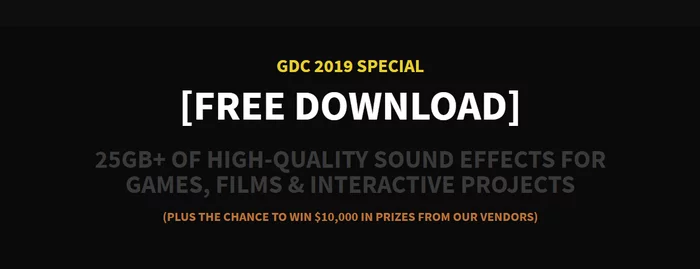 Sonniss is once again giving away a collection of GDC 2019 sound effects - Gamedev, Sound, Is free, Freebie, Gameaudiogdc, Distribution, Development of, Free download