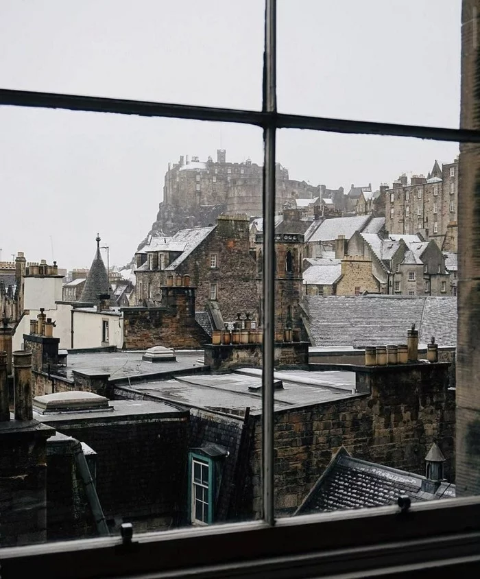 Winter in Edinburgh - Winter, beauty, Edinburgh, Snow