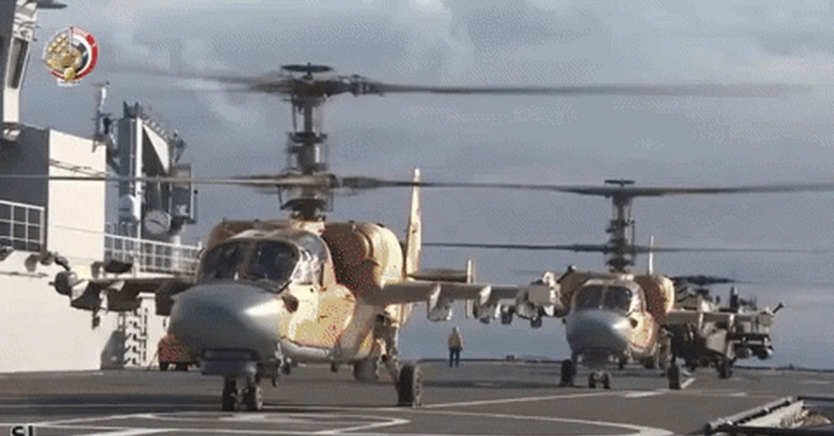 Alligators in Egypt - GIF, Aviation, Helicopter, Ka-52K (Katran), Egypt