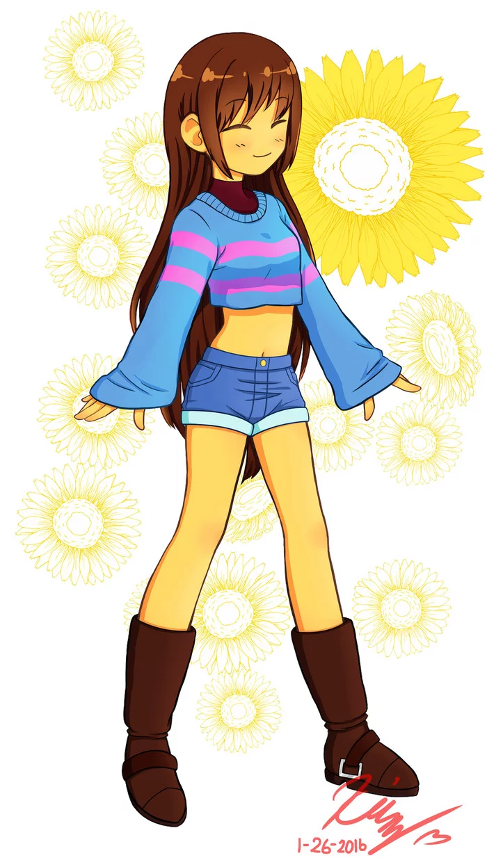 Cutie Frisk - Undertale, Frisk, Anime art, Games, Computer games