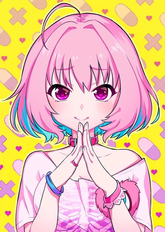 Riamu - Anime, Anime art, The idolmaster, Yumemi Riamu