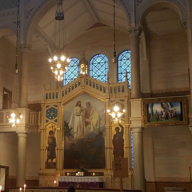 First LGBT altar - Sweden, Christianity, LGBT, Longpost