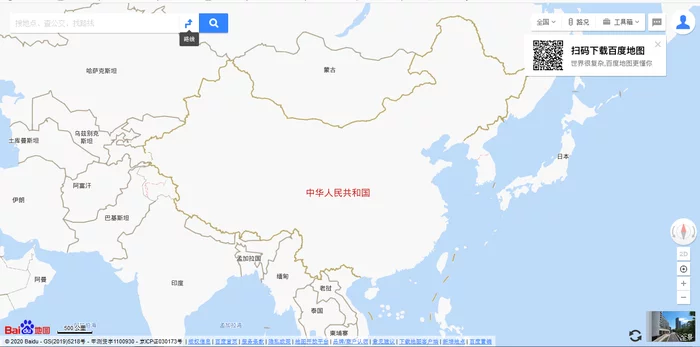 Google maps in Chinese - My, China, Cards, The photo, Longpost, Interesting, Baidu