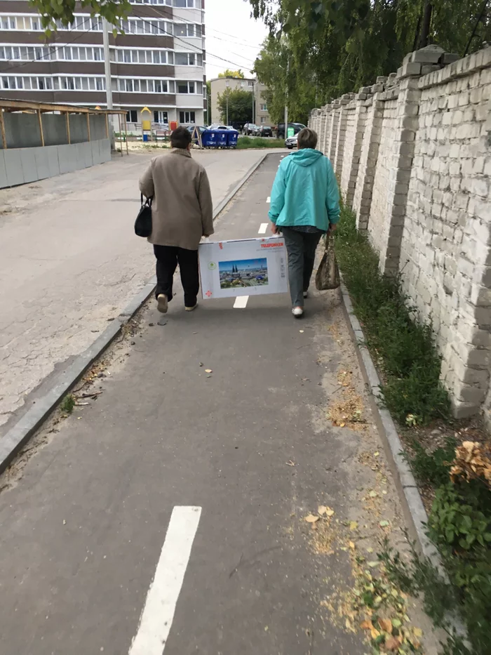 Russian bike paths - My, A bike, Bike path, Ulyanovsk, Upbringing, The culture, The photo