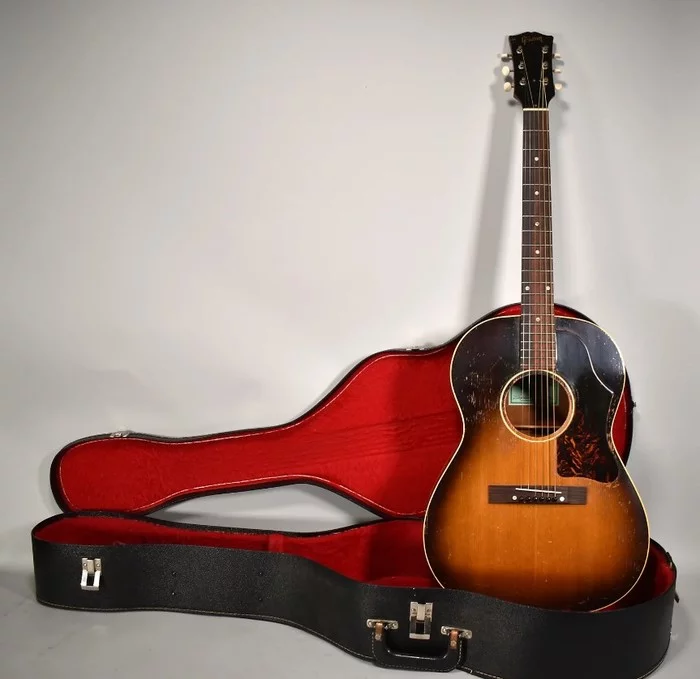 1956 Gibson Left Handed LG-2 Conversion Vintage Acoustic Guitar 2000$ - Gibson, Гитара, Акустическая гитара, Длиннопост