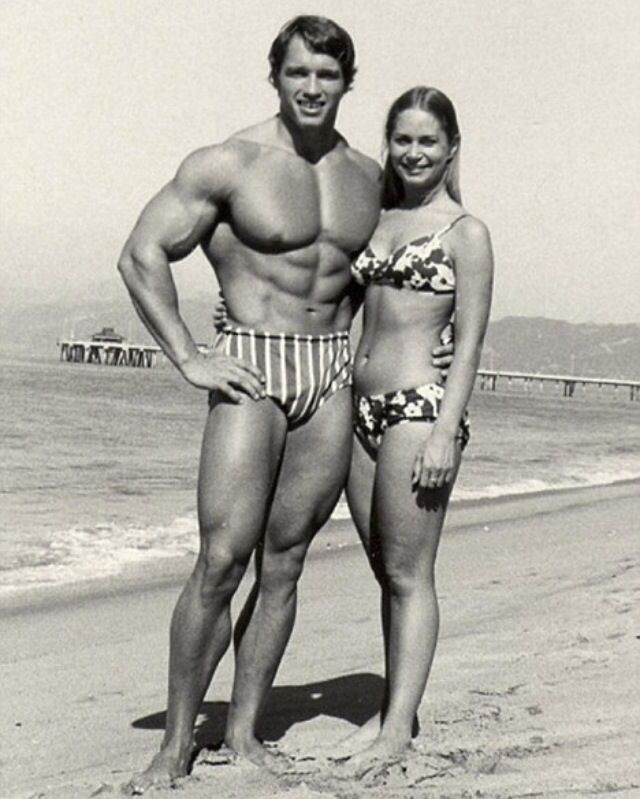 Barbara Baker and Arnold Schwarzenegger - Body-building, Arnold Schwarzenegger, Longpost, Actors and actresses, Celebrities