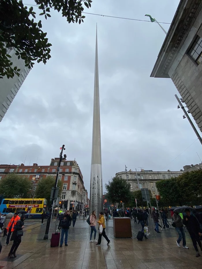 Dublin, O'connell street - My, Ireland, Dublin, The photo