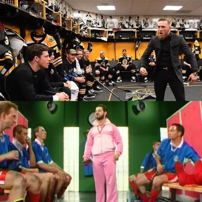Gatala!! - Hockey, Conor McGregor, Boston Bruins, Galustyan, Our rush, Mikhail Galustyan, TV show Nasha Russia