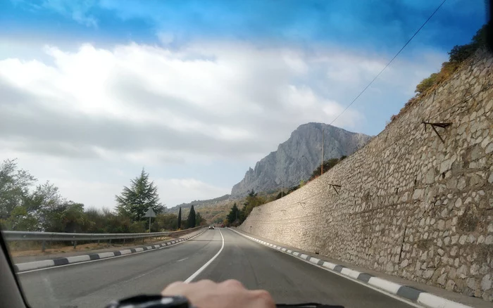 Rides. November. Simferopol and the road to Uzundzha - My, Crimea, Autumn, Video, Longpost