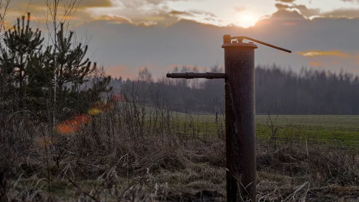 Holy spring ;) - My, Wabi Sabi, Golden hour, The photo, Republic of Belarus, Sunset