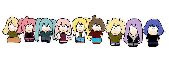 Vocaloid: Black Magic in South Park Style - Vocaloid, South Park