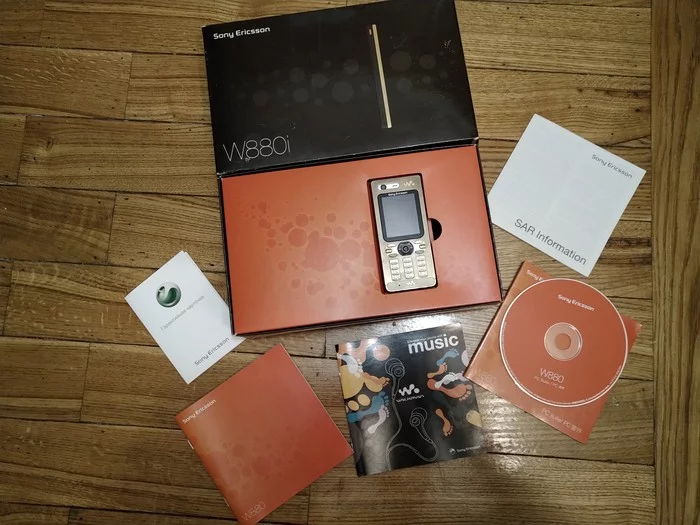 Sony Ericsson W880i - My, Sony ericsson, Telephone, Rarity, Nostalgia, 2009, Walkman