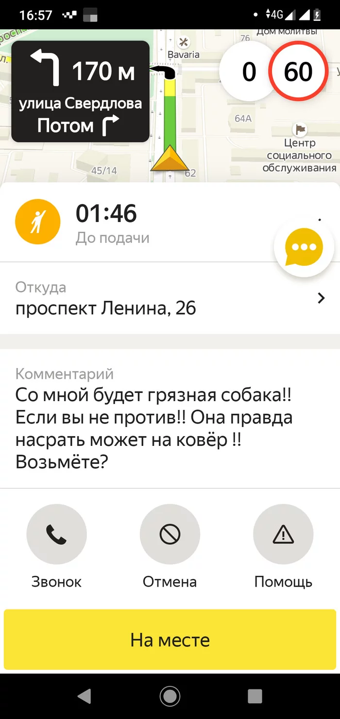Грязная собака в Яндекс Такси - Моё, Яндекс Такси, Собака, Мат, Длиннопост