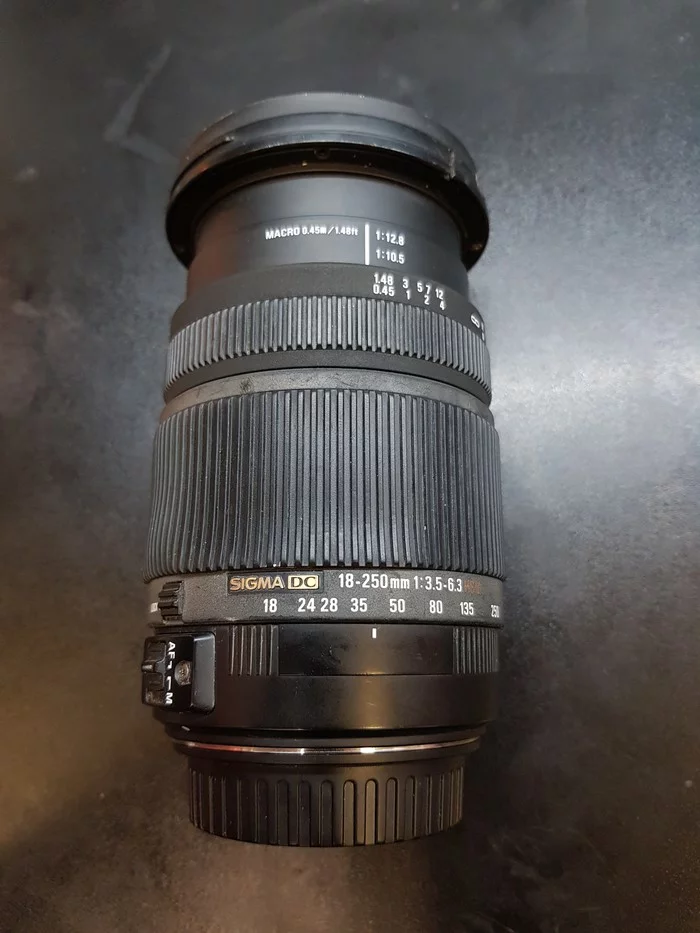 Sigma 18-250mm HSM lens repair - My, Lens, Repair, Sigma, Longpost