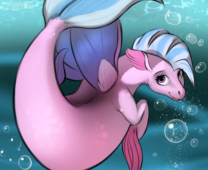 Silverstream seapony - My, My little pony, Silverstream, Seapony