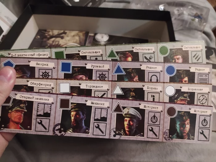 Board game Submarine (Uboot) - My, Board games, Submarine, Kriegsmarine, Longpost