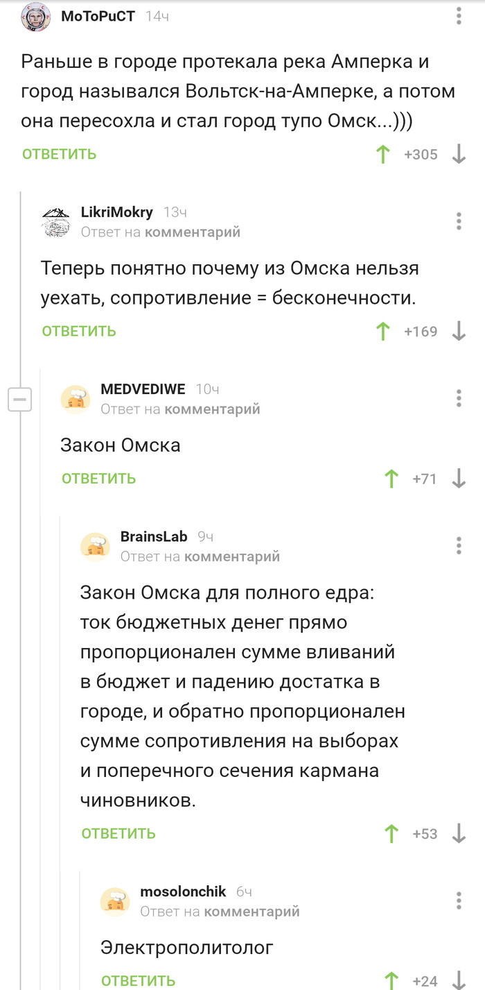 Закон Омска