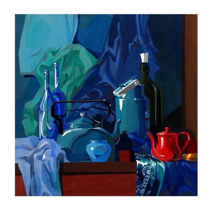 My painting 3rd course - My, Painting, Academy of Arts, I'm an artist - that's how I see it, Still life, Longpost