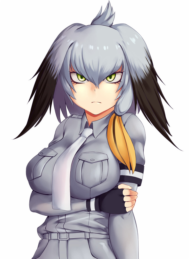 Shoebill - Anime, Anime art, Kemono friends, Shoebill, A selection, Longpost