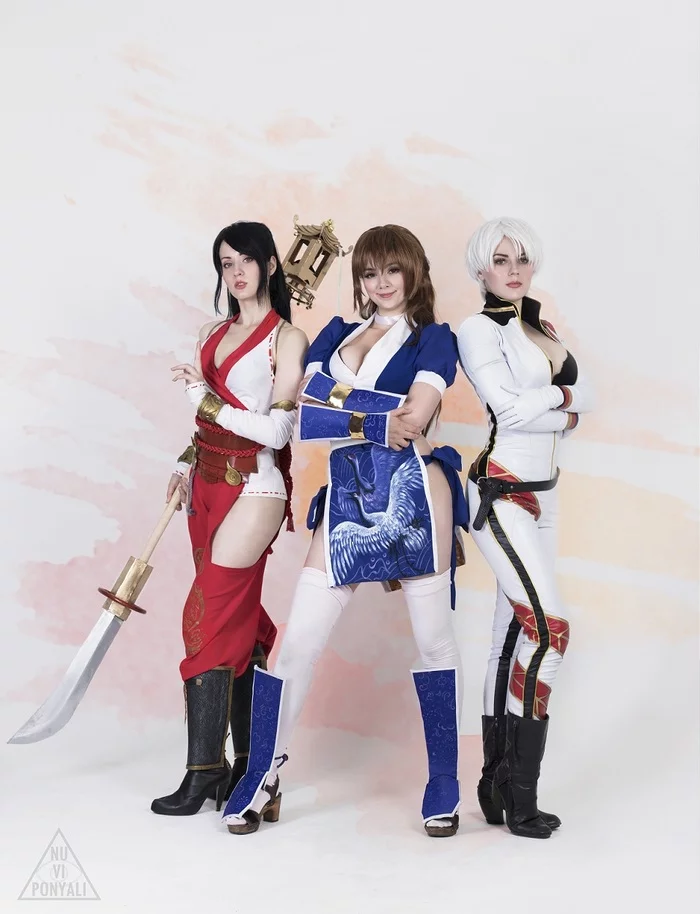 Onyxia Sophinicum, Adamae and Omi - NSFW, The photo, Girls, Cosplay, Longpost, Omi, Adamae, Onyxia Sophinikum