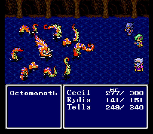 Final Fantasy IV (part 1) - My, 1991, Passing, Final Fantasy, SNES, Square, JRPG, Retro Games, Console games, Longpost