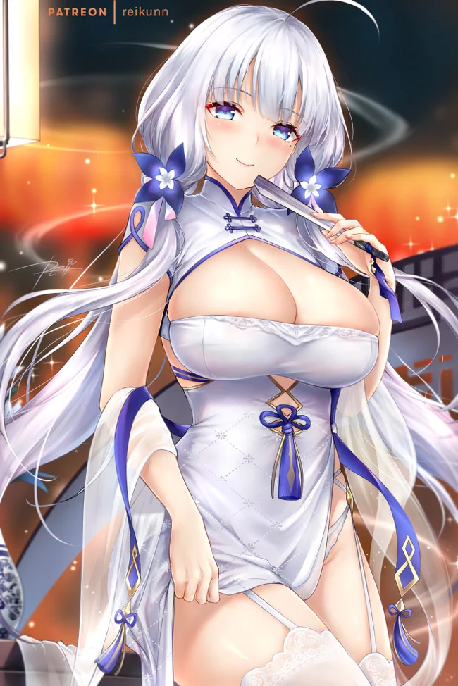 Anime Art - NSFW, Anime, Anime art, Azur lane, Illustrious (Azur Lane)