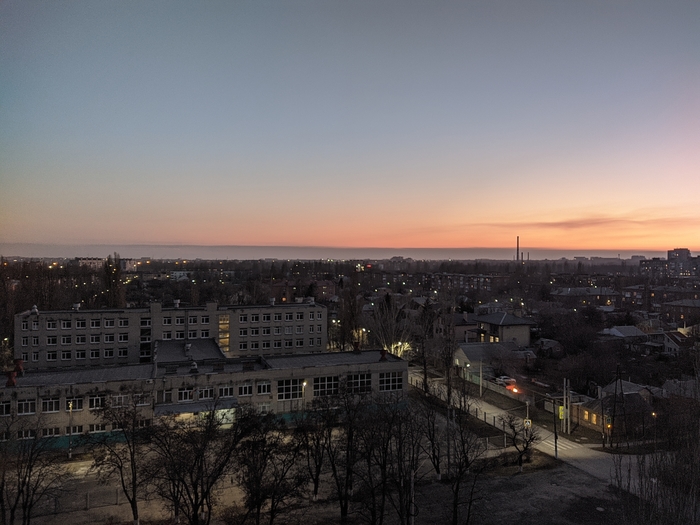 Закат в Таганроге Мобильная фотография, Фотография, Хочу критики, Без обработки