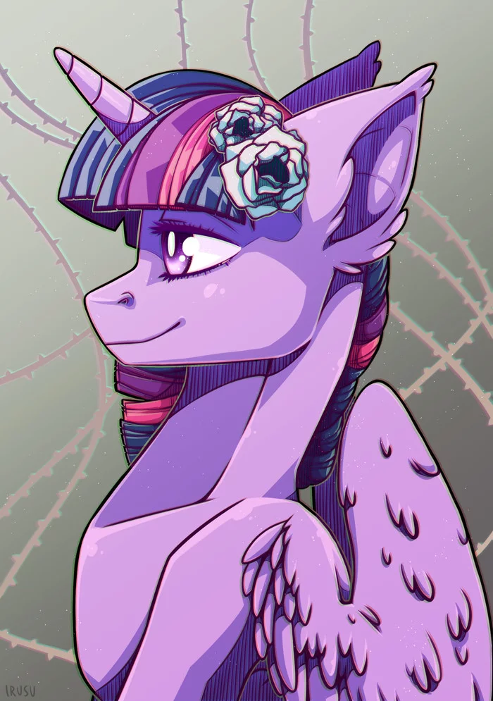 Твайка - My Little Pony, PonyArt, Twilight sparkle, Irusu